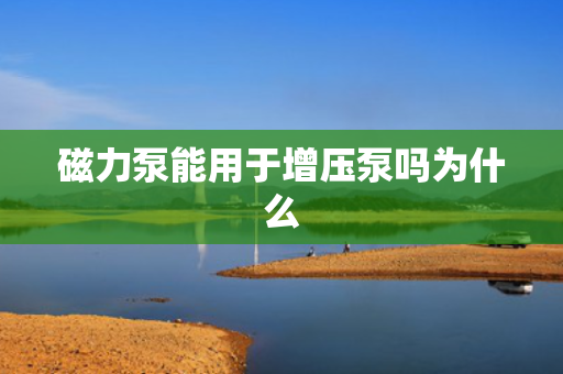 磁力泵能用于增压泵吗为什么