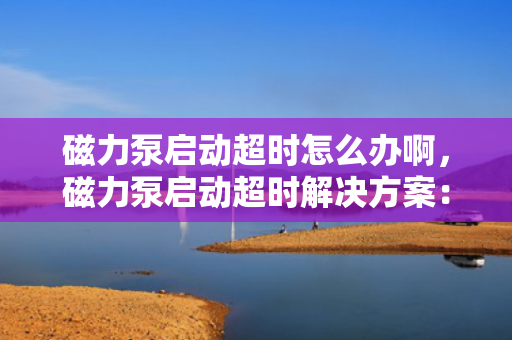磁力泵启动超时怎么办啊，磁力泵启动超时解决方案：快速排查与应对策略