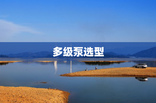 多级泵选型
