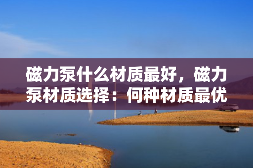 磁力泵什么材质最好，磁力泵材质选择：何种材质最优？