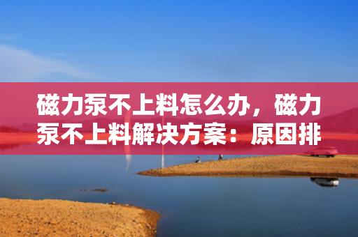 磁力泵不上料怎么办，磁力泵不上料解决方案：原因排查与快速维修指南