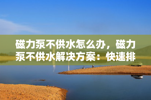 磁力泵不供水怎么办，磁力泵不供水解决方案：快速排查与修复指南