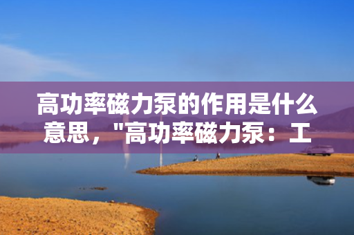 高功率磁力泵的作用是什么意思，