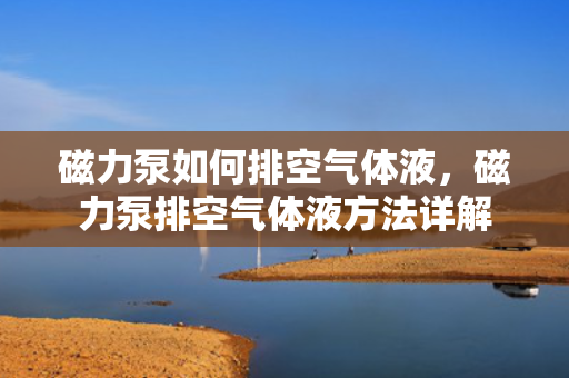 磁力泵如何排空气体液，磁力泵排空气体液方法详解