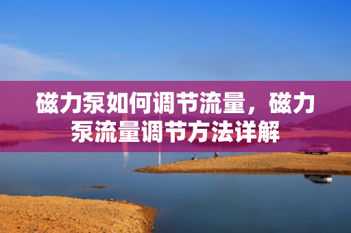 磁力泵如何调节流量，磁力泵流量调节方法详解