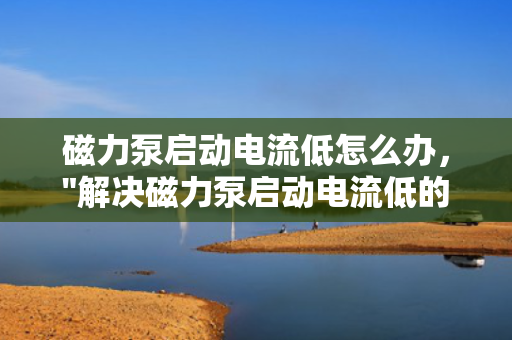 磁力泵启动电流低怎么办，