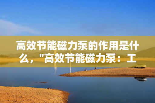 高效节能磁力泵的作用是什么，