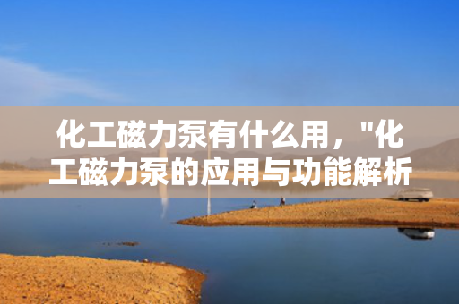 化工磁力泵有什么用，