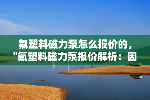 氟塑料磁力泵怎么报价的，
