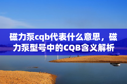 磁力泵cqb代表什么意思，磁力泵型号中的CQB含义解析