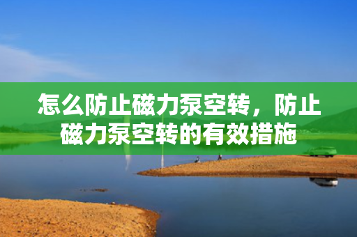 怎么防止磁力泵空转，防止磁力泵空转的有效措施