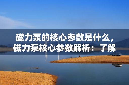 磁力泵的核心参数是什么，磁力泵核心参数解析：了解性能与效率的关键