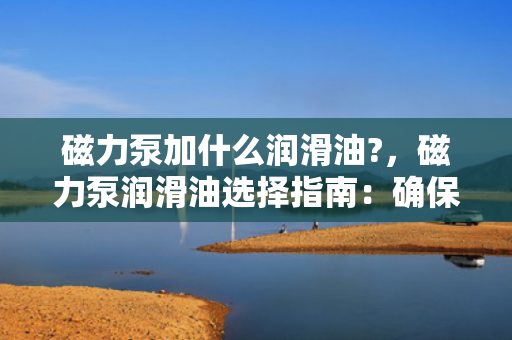 磁力泵加什么润滑油?，磁力泵润滑油选择指南：确保高效运转的关键一步