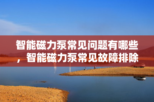 智能磁力泵常见问题有哪些，智能磁力泵常见故障排除与解决方案