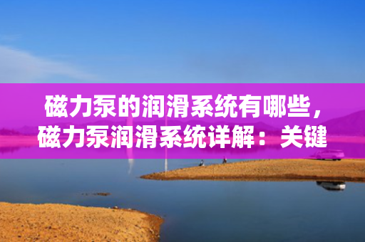 磁力泵的润滑系统有哪些，磁力泵润滑系统详解：关键部件与工作原理
