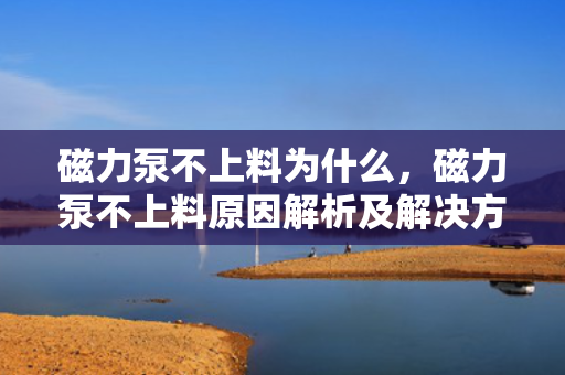 磁力泵不上料为什么，磁力泵不上料原因解析及解决方案