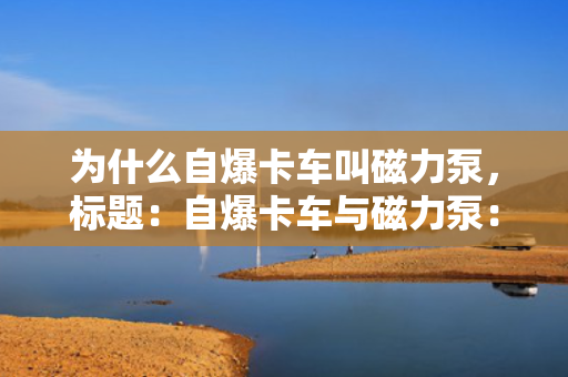 为什么自爆卡车叫磁力泵，标题：自爆卡车与磁力泵：揭秘名称背后的原因