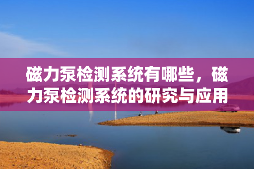 磁力泵检测系统有哪些，磁力泵检测系统的研究与应用