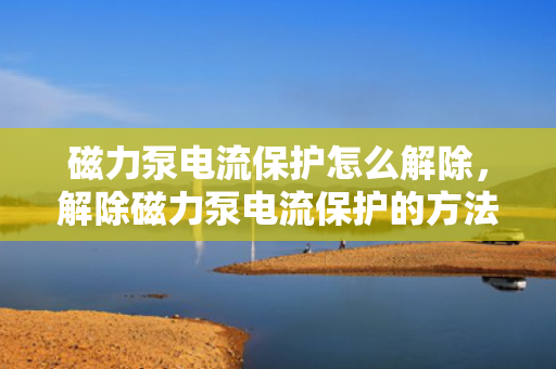 磁力泵电流?；ぴ趺唇獬?，解除磁力泵电流?；さ姆椒ㄌ教? title=