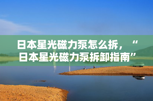 日本星光磁力泵怎么拆，“日本星光磁力泵拆卸指南”