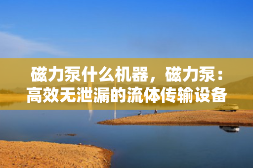 磁力泵什么机器，磁力泵：高效无泄漏的流体传输设备