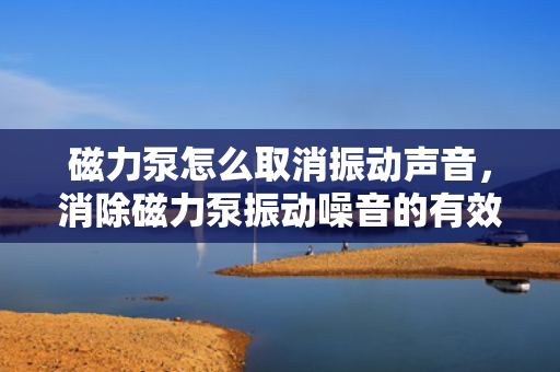 磁力泵怎么取消振动声音，消除磁力泵振动噪音的有效方法