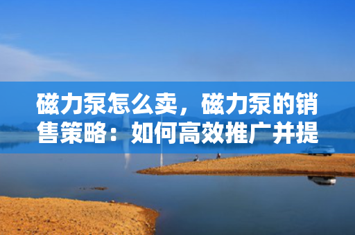 磁力泵怎么卖，磁力泵的销售策略：如何高效推广并提升销售业绩