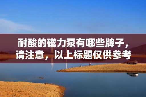 耐酸的磁力泵有哪些牌子，请注意，以上标题仅供参考，实际使用时请确保其符合您的具体需求和上下文。同时，考虑到耐酸的磁力泵品牌可能众多，建议在购买前进行详细的市场调研和产品比较，以确保选择到最适合您需求的品牌和产品。