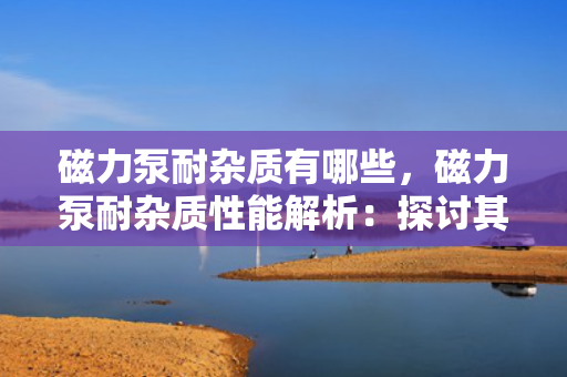 磁力泵耐杂质有哪些，磁力泵耐杂质性能解析：探讨其抗杂质能力与适用场景