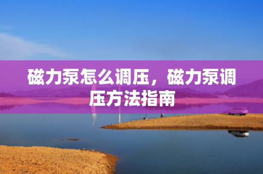 磁力泵怎么调压，磁力泵调压方法指南
