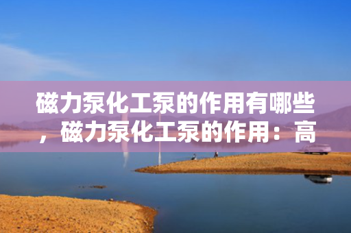 磁力泵化工泵的作用有哪些，磁力泵化工泵的作用：高效、安全地输送腐蚀性液体