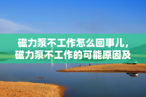 磁力泵不工作怎么回事儿，磁力泵不工作的可能原因及解决方案