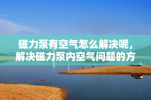 磁力泵有空气怎么解决呢，解决磁力泵内空气问题的方法与技巧