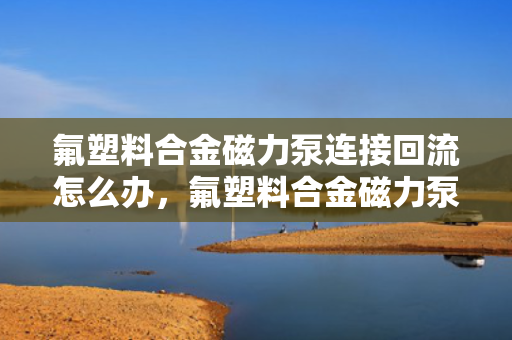 氟塑料合金磁力泵连接回流怎么办，氟塑料合金磁力泵出现回流问题的解决方法