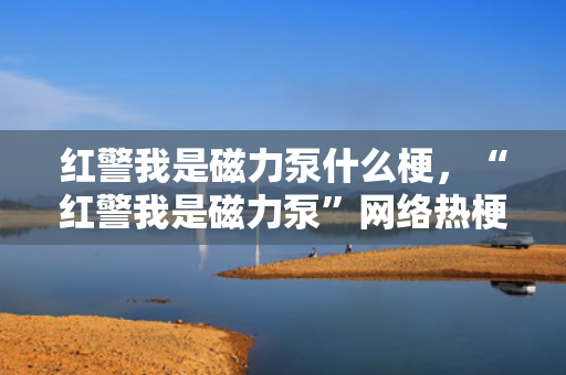 红警我是磁力泵什么梗，“红警我是磁力泵”网络热梗解读：源自经典游戏的新奇玩笑