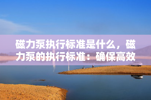 磁力泵执行标准是什么，磁力泵的执行标准：确保高效与安全的关键规范