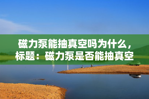 磁力泵能抽真空吗为什么，标题：磁力泵是否能抽真空及其原因解析