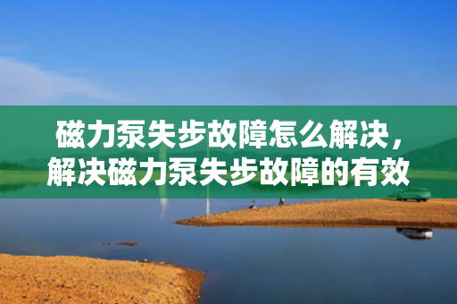 磁力泵失步故障怎么解决，解决磁力泵失步故障的有效方法