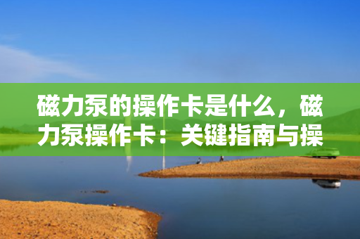 磁力泵的操作卡是什么，磁力泵操作卡：关键指南与操作要点解析
