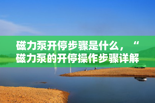 磁力泵开停步骤是什么，“磁力泵的开停操作步骤详解”