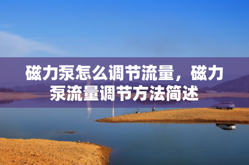 磁力泵怎么调节流量，磁力泵流量调节方法简述