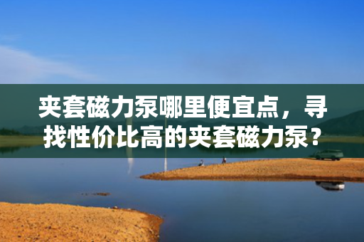 夹套磁力泵哪里便宜点，寻找性价比高的夹套磁力泵？这里教您如何找到更实惠的选择