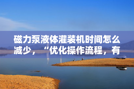 磁力泵液体灌装机时间怎么减少，“优化操作流程，有效缩短磁力泵液体灌装机的工作时间”