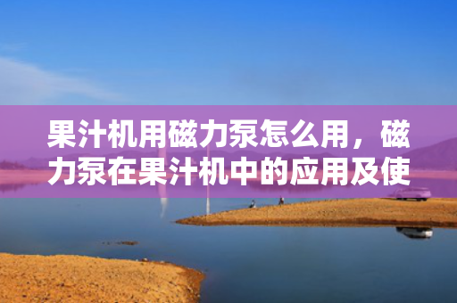 果汁机用磁力泵怎么用，磁力泵在果汁机中的应用及使用方法