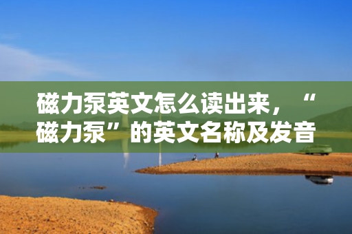 磁力泵英文怎么读出来，“磁力泵”的英文名称及发音解析