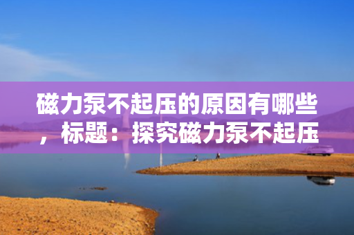 磁力泵不起压的原因有哪些，标题：探究磁力泵不起压的主要原因及解决方案