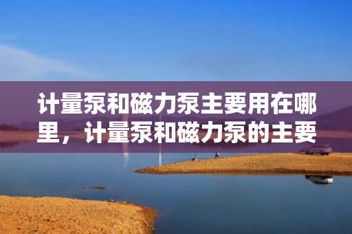 计量泵和磁力泵主要用在哪里，计量泵和磁力泵的主要应用领域探讨