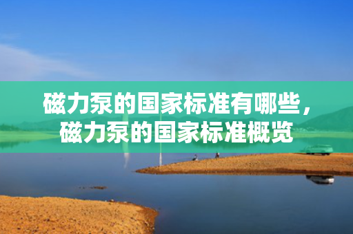 磁力泵的国家标准有哪些，磁力泵的国家标准概览