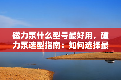 磁力泵什么型号最好用，磁力泵选型指南：如何选择最适合的磁力泵型号