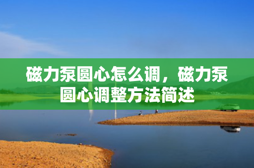 磁力泵圆心怎么调，磁力泵圆心调整方法简述